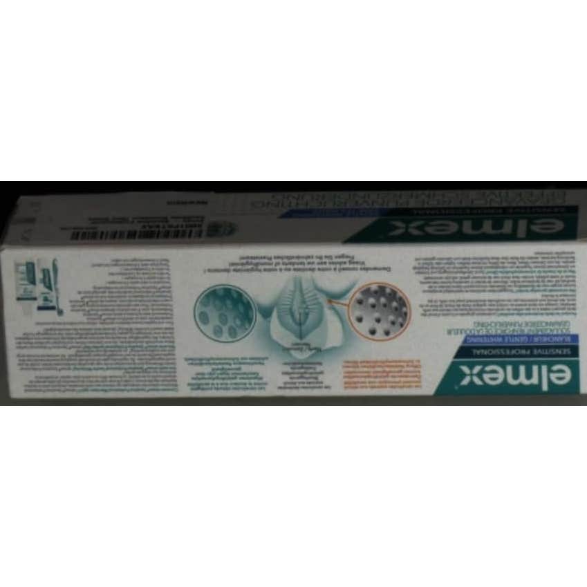 Elmex Sensitive Pasta de dientes profesional blanqueadora 75 Ml