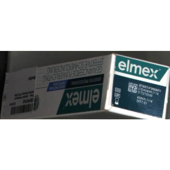 Elmex Sensitive Pasta de dientes profesional blanqueadora 75 Ml