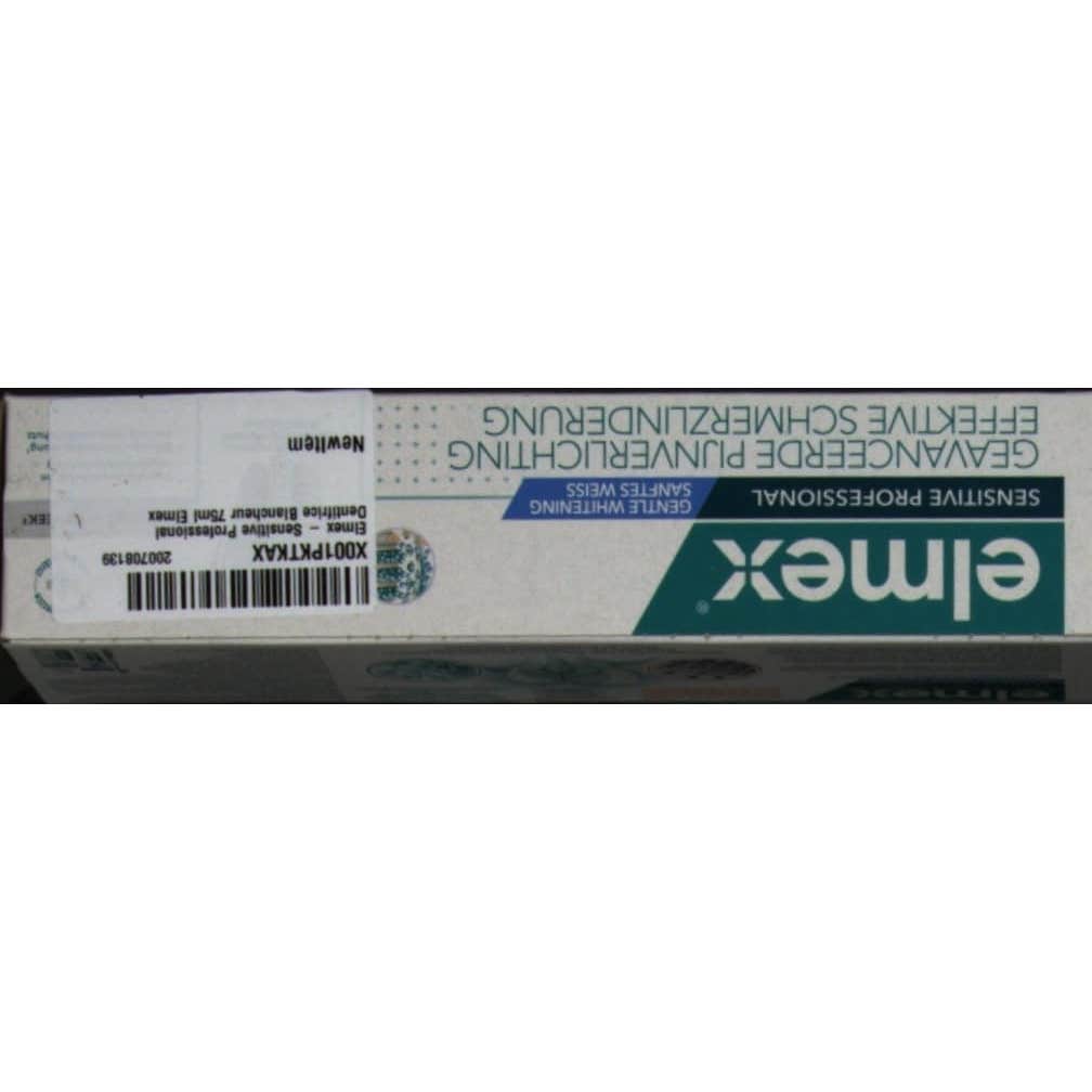 Elmex Sensitive Pasta de dientes profesional blanqueadora 75 Ml