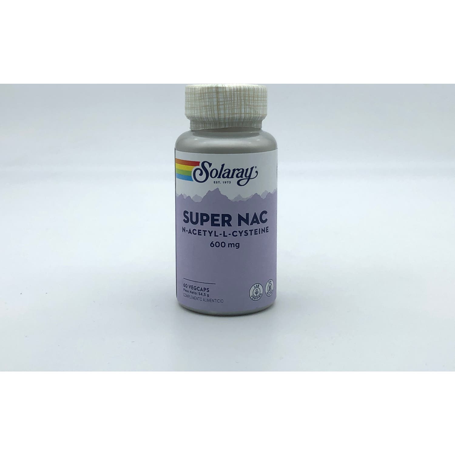 Solaray Super Nac 600 60vcaps