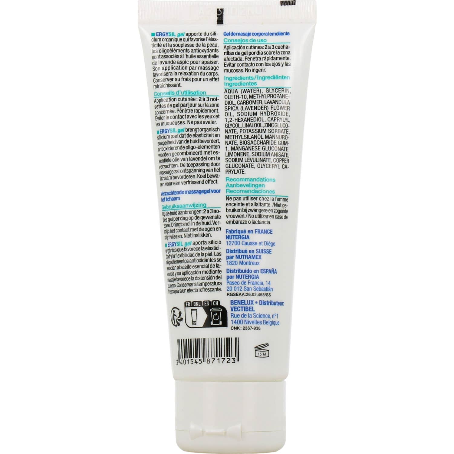 Ergysil Gel Ext Oligoelem 75Ml