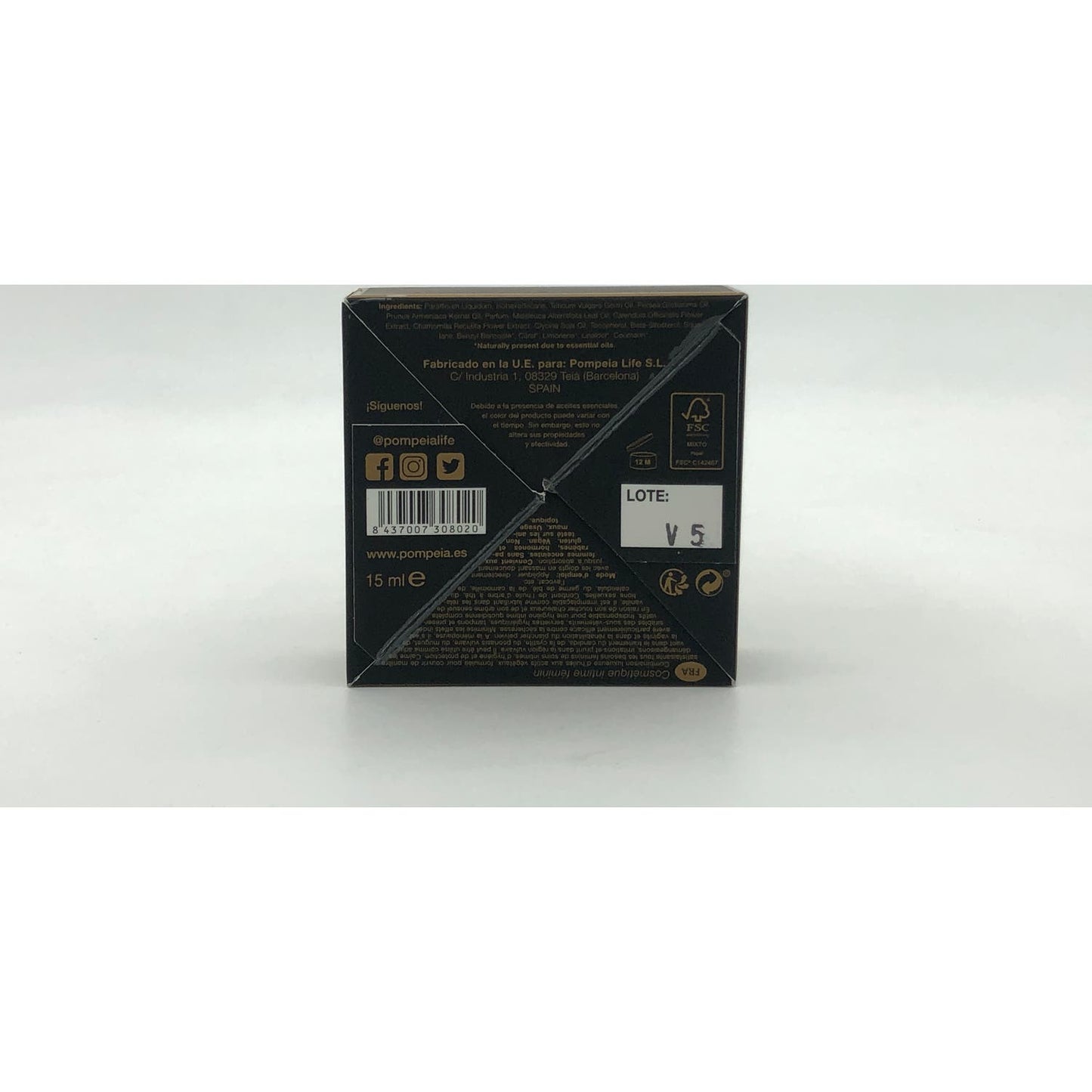 Pompeia Oleum De Pompeia Aceite Íntimo 15ml