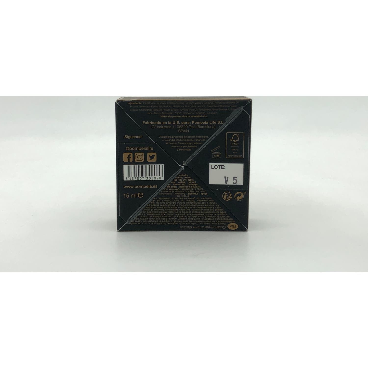 Pompeia Oleum De Pompeia Aceite Íntimo 15ml