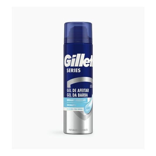 Gillette Series Gel de Afeitar Refrescante Piel Sensible 200 ml