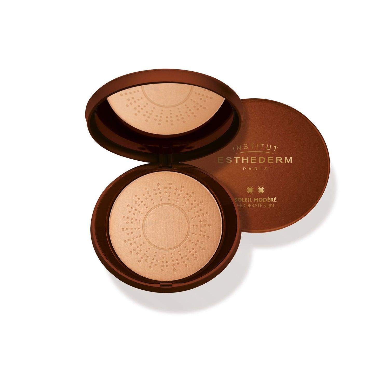 Institut Esthederm Reflets de Soleil Polvos Iluminadores Protectores Sol Moderado 15g