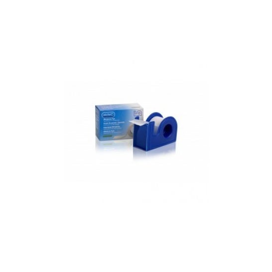 Alvita Esparadrapo Microporoso con Dispensador 5 Mx2,5 cm 1 ud
