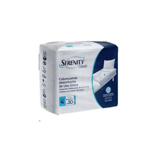 Serenity Classic Cubrecamas Absorbente Plus 60x90cm 30uds