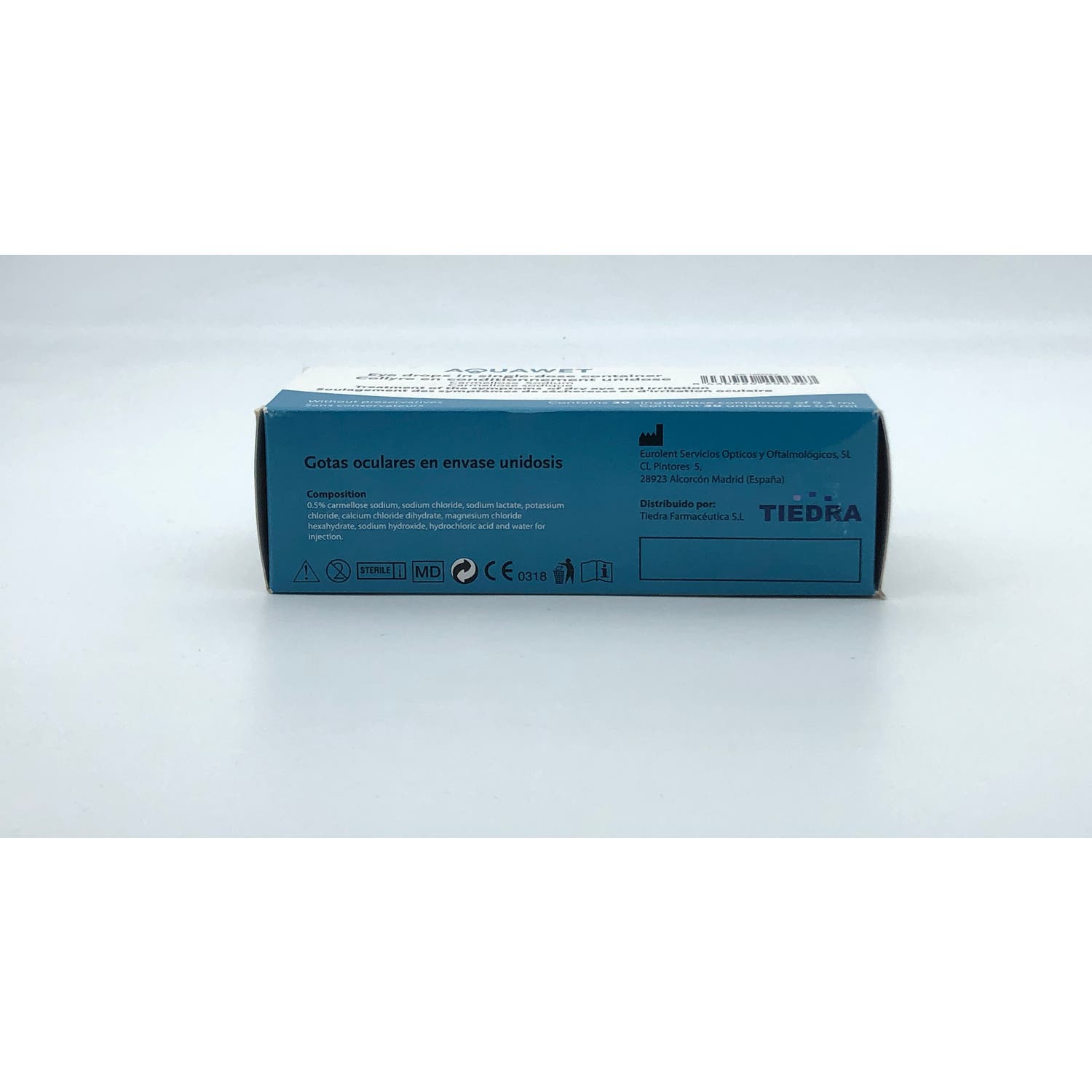 Tiedra Aquawet Gotas Oculares 30 Monodosis