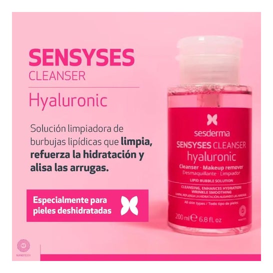 Sesderma Sensyses Cleanser Hyaluronic Desmaquillante Limpiador 200ml