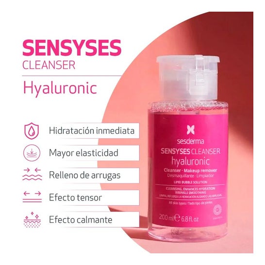 Sesderma Sensyses Cleanser Hyaluronic Desmaquillante Limpiador 200ml