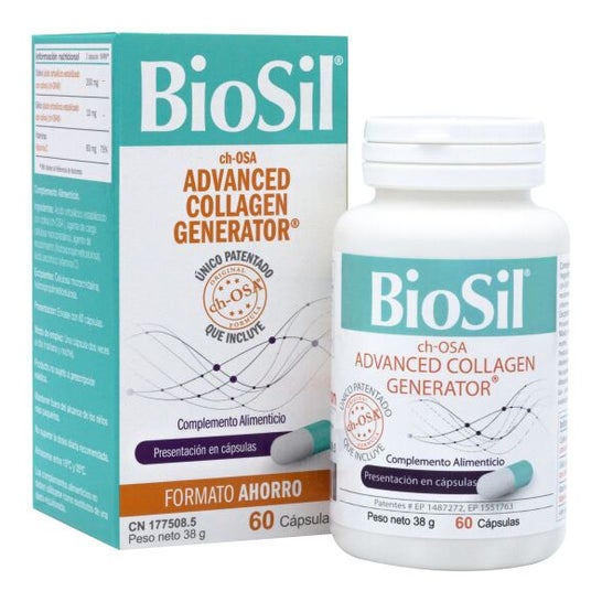 Biosil Cápsulas Generador Avanzado De Colágeno 60Caps
