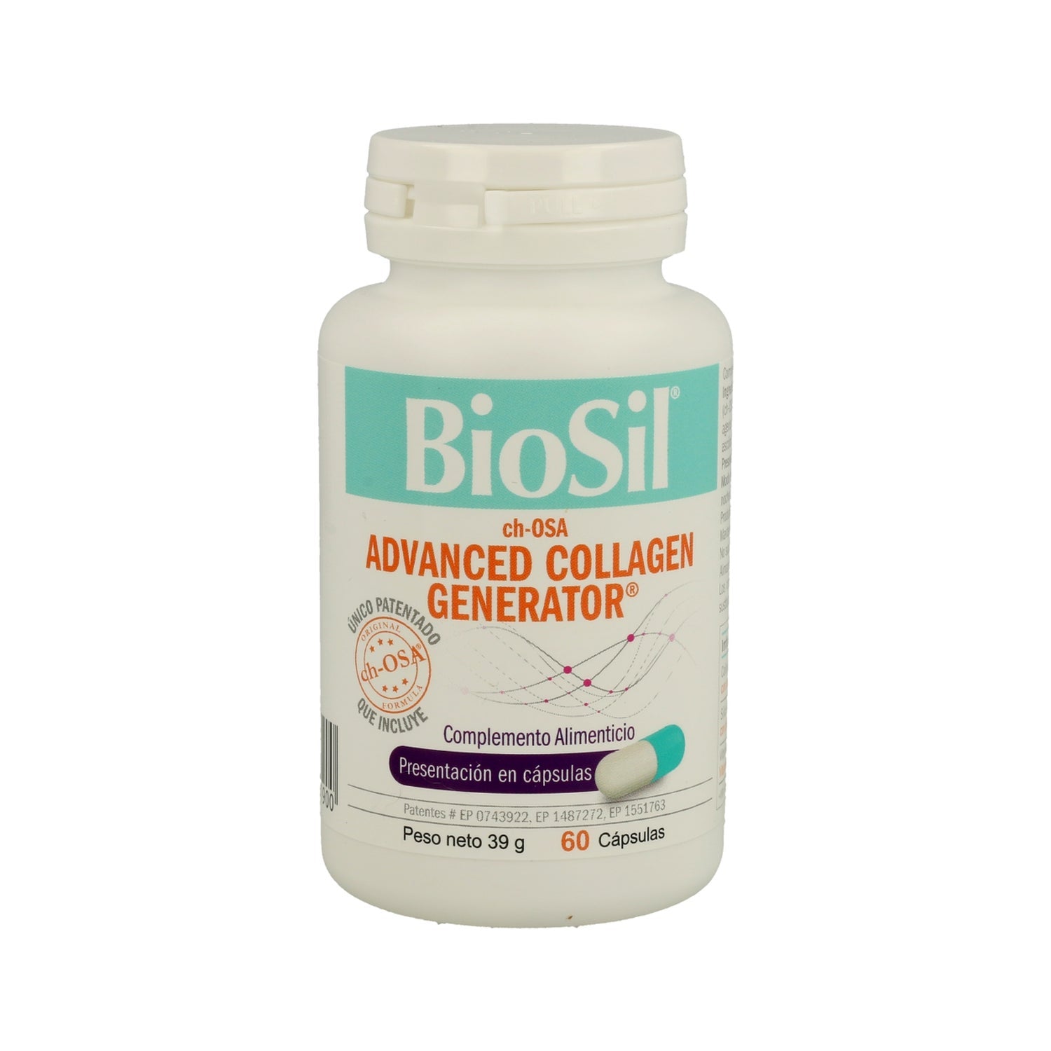 Biosil Cápsulas Generador Avanzado De Colágeno 60Caps