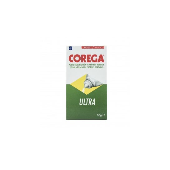 Corega ultra adhesivo polvo 50g