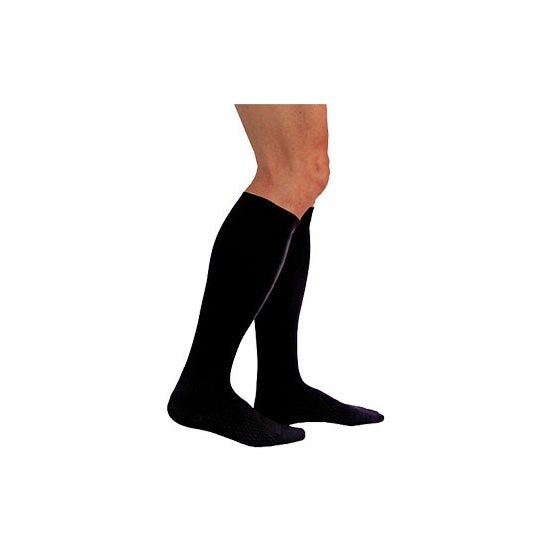 Medilast calcetín Silver Edition compresión fuerte negro T-XL 1 ud