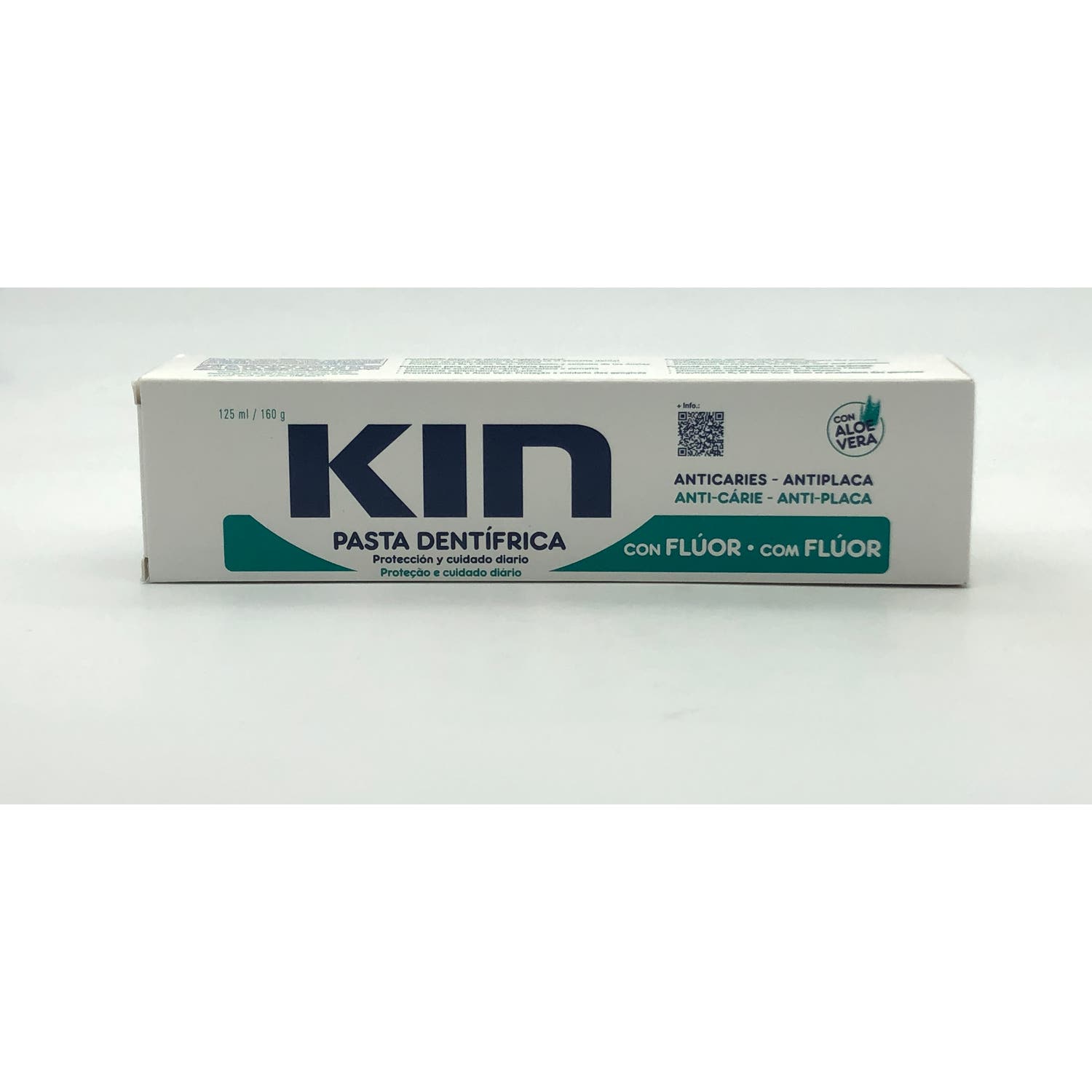Kin pasta dental con flúor y aloe vera 125ml
