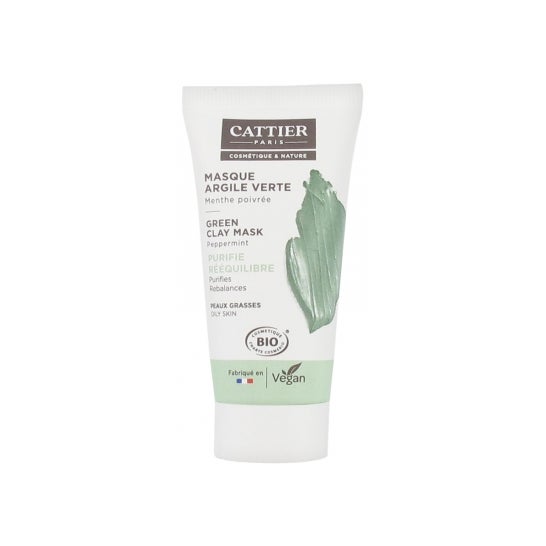 Cattier Mascarilla de Arcilla Verde Menta 30ml