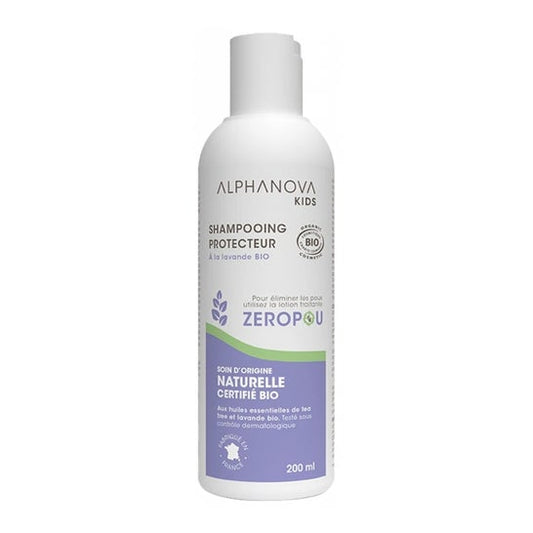 Alphanova Zeropou Champú Protector a la Lavanda Bio 200 ml