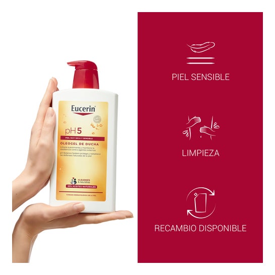 Eucerin Oleogel de Ducha pH5 1000ml