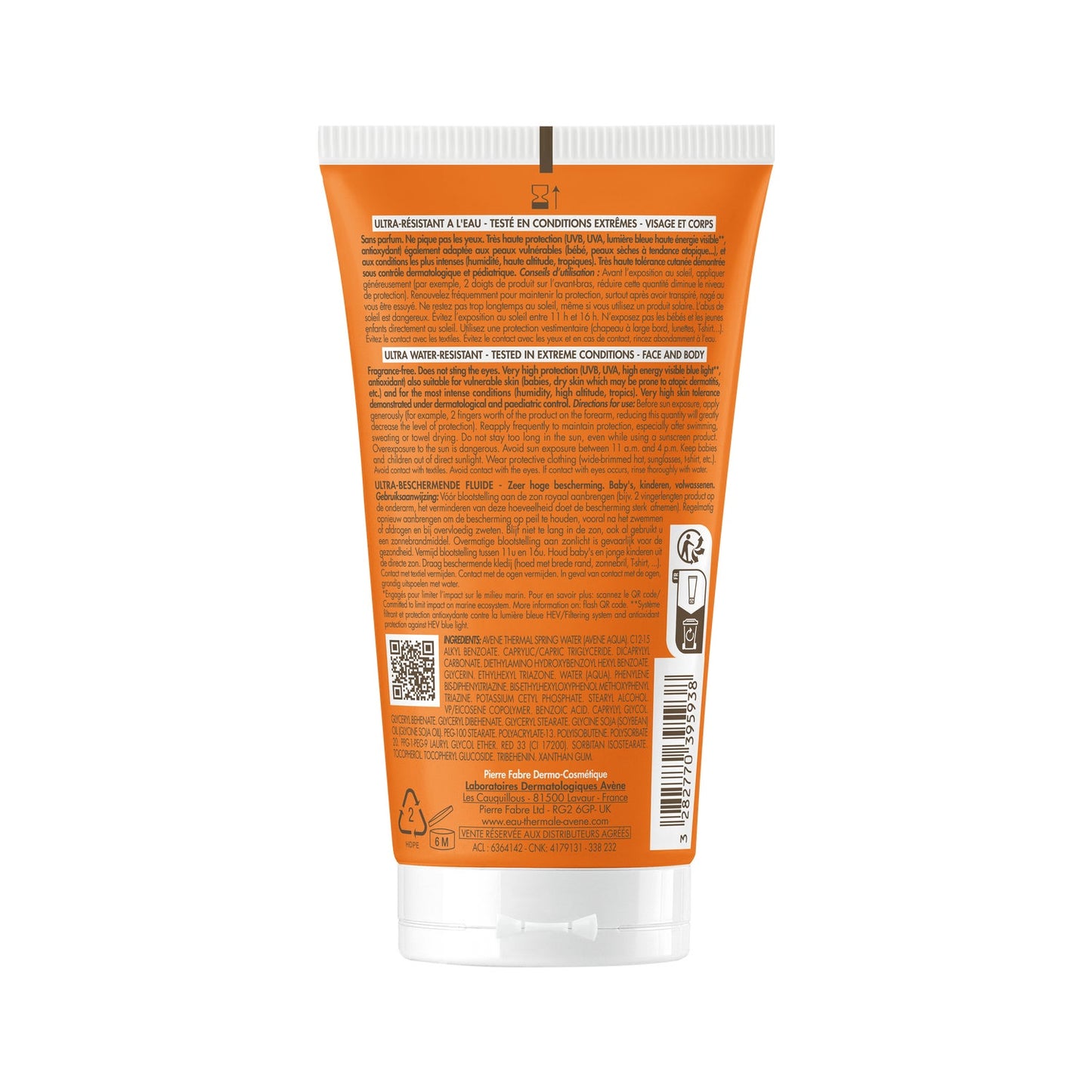 Avène Intense Protect SPF50+ 150ml