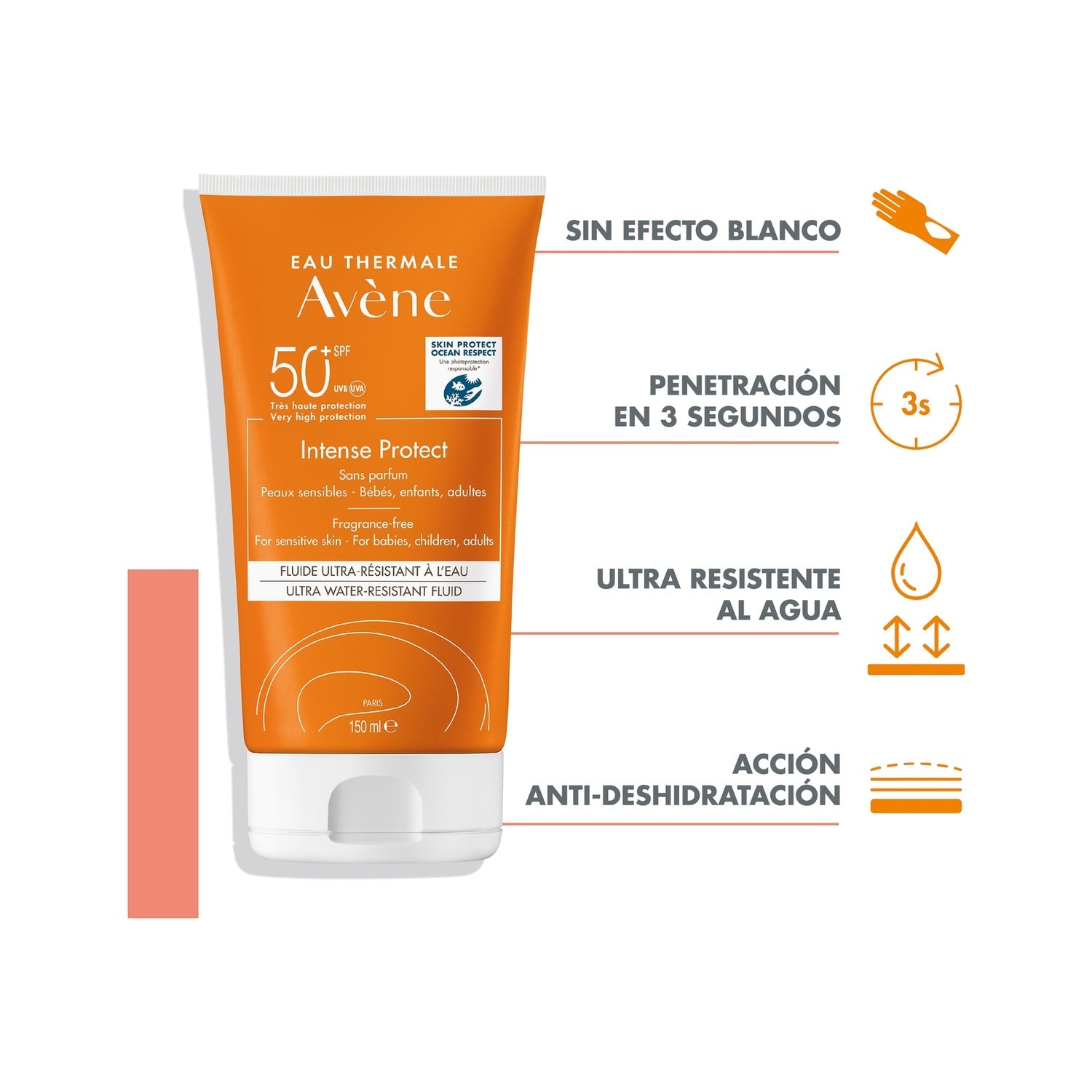 Avène Intense Protect SPF50+ 150ml