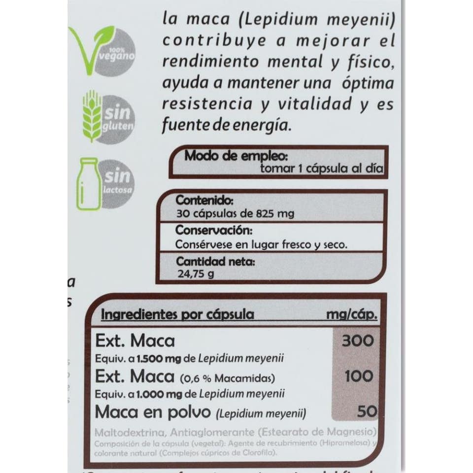 Pinisan Fito Premium Maca 2550mg 30caps