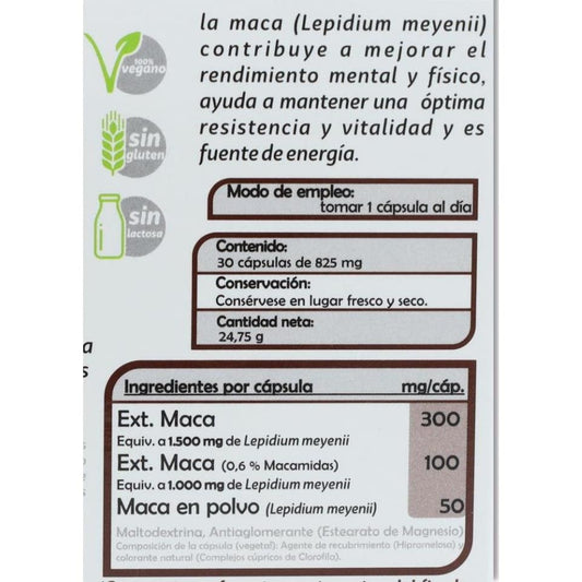 Pinisan Fito Premium Maca 2550mg 30caps