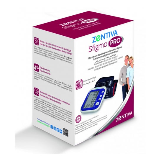 Zentiva Sfigmo Pro Tensiómetro de Brazo 1ud