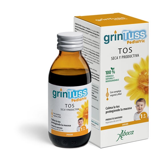 Aboca GrinTuss Pediatric Tos Seca y Productiva 180g