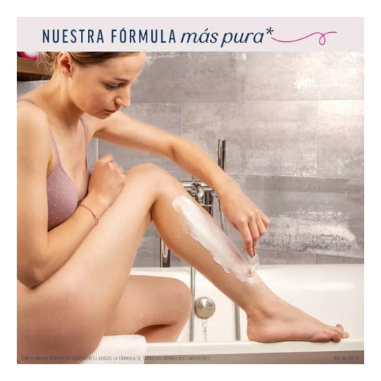 Veet Pure Crema Depilatoria Piernas y Cuerpo Piel Normal 200 ml