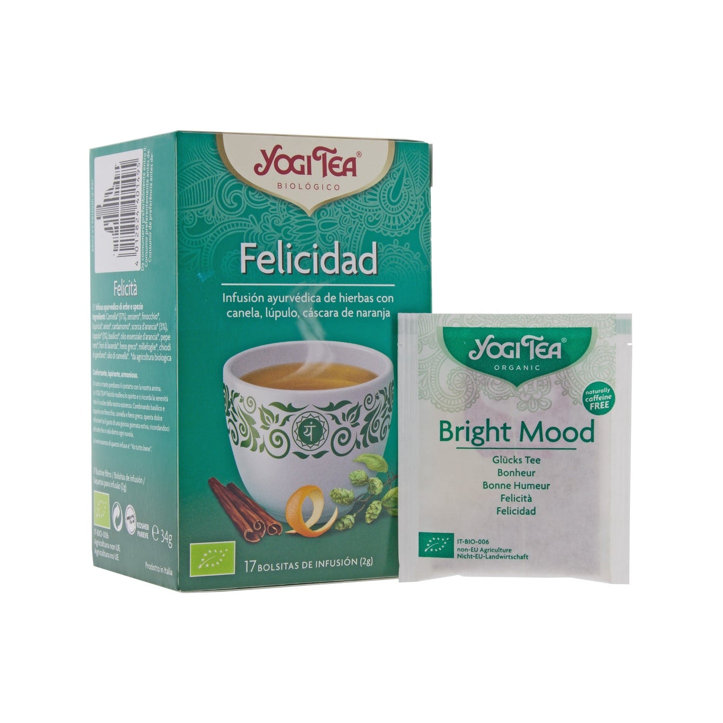 Yogi Tea Felicidad 17 bolsitas
