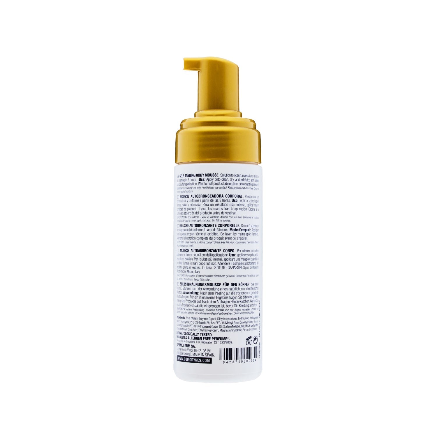 Comodynes Self-tanning Body Mousse 150ml
