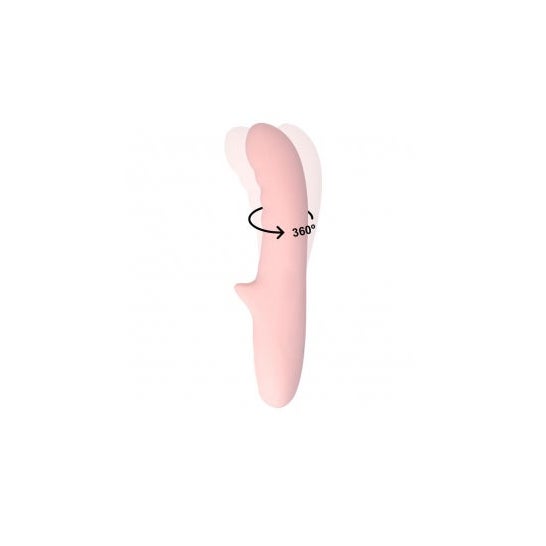 Mia Pisa Vibrador Rotador Rosa 1ud