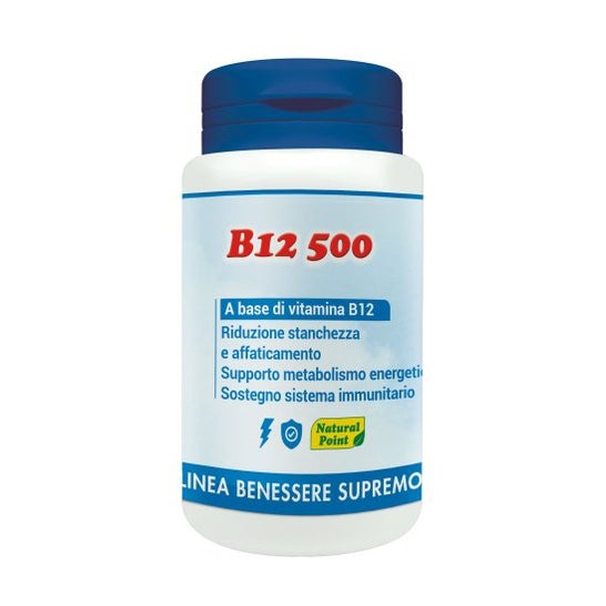 Natural Point B12 Cyanocobalamin 500Mcg (Producto Vegano)