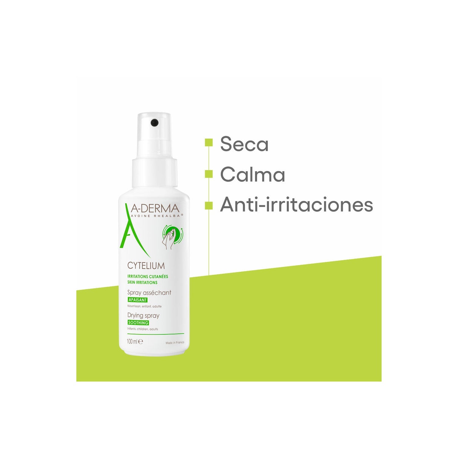 A-Derma Cytelium Spray Secante Calmante 100ml