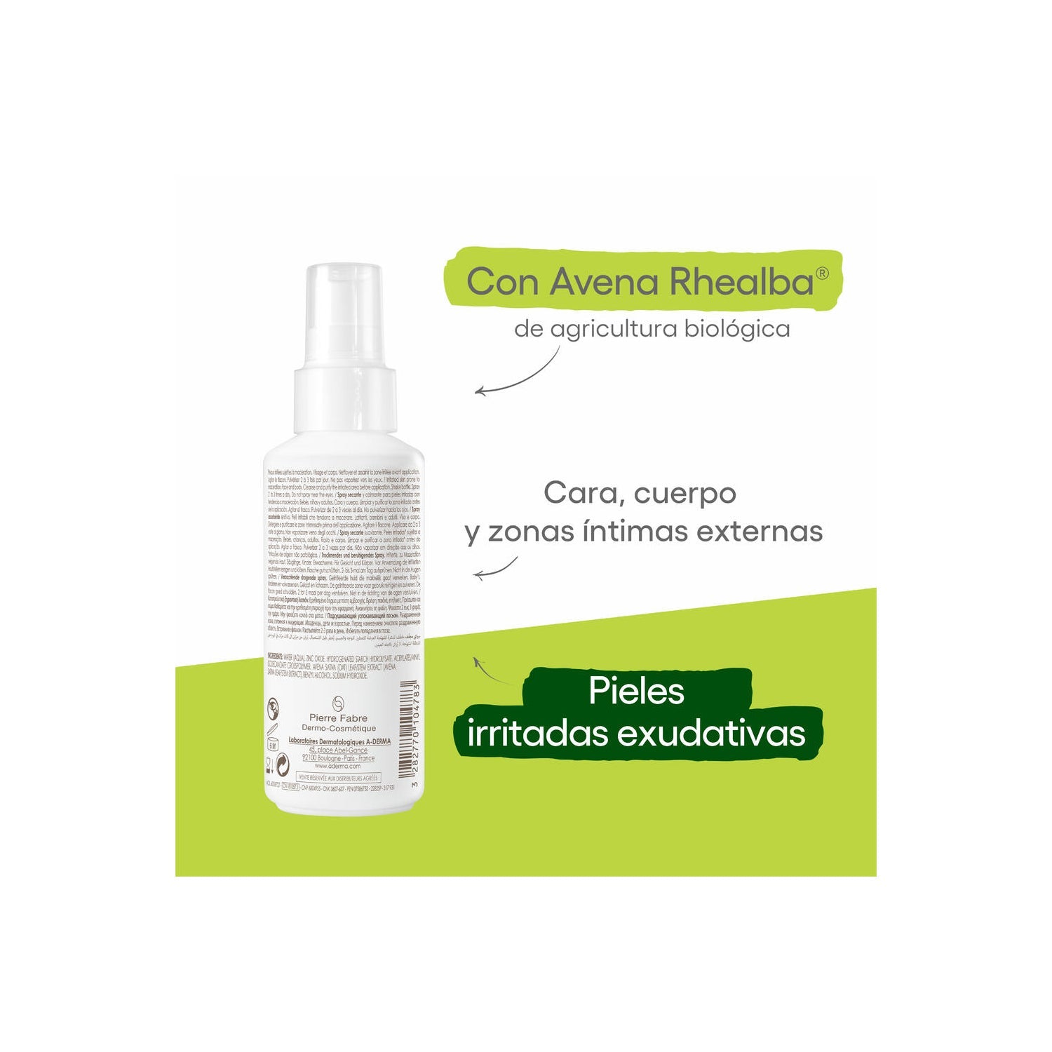 A-Derma Cytelium Spray Secante Calmante 100ml