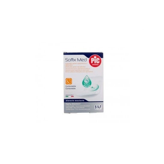 Pic Solution Soffixmed Antibact Esteril 5x7 cm 5 uds