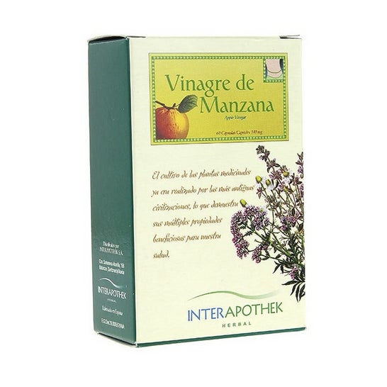 Interapothek Ia Vinagre de Manzana 160 caps