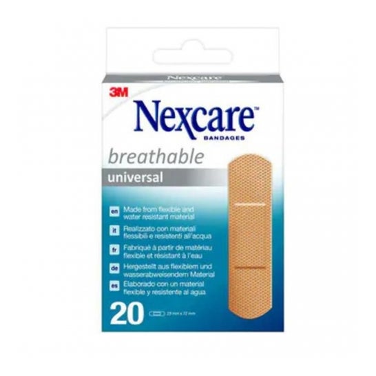 Nexcare Apósitos 19x72 mm 20 uds