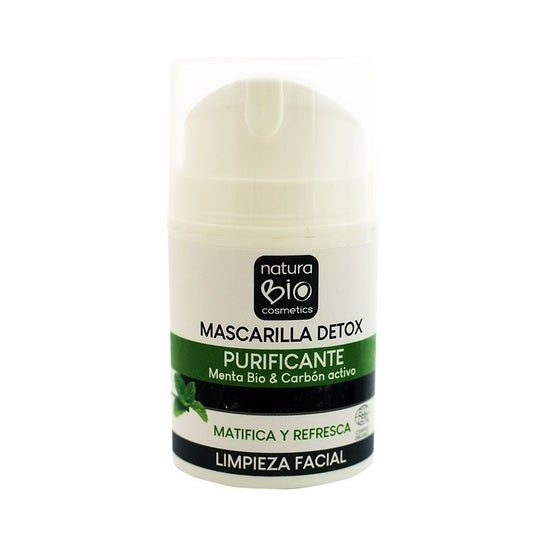 Naturabio Cosmetics Mascarilla Facial Detox Purificante 50 ml