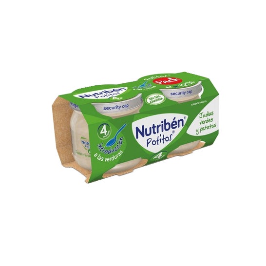 Nutribén Pack Potitos Judías Verdes y Patatas 1 ud