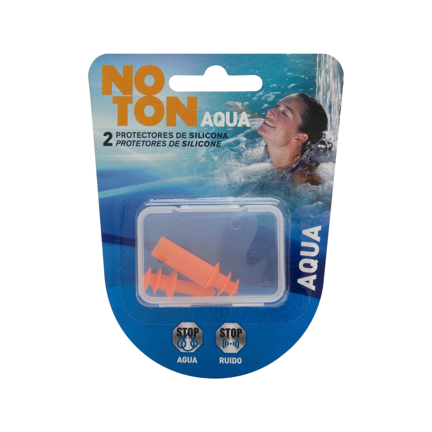 Noton Agua tapones de oídos silicona 2uds