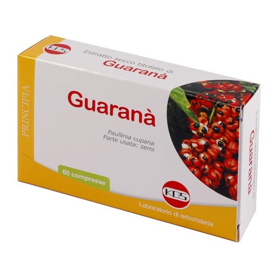 Kos Estracto Seco Guarana 60 caps