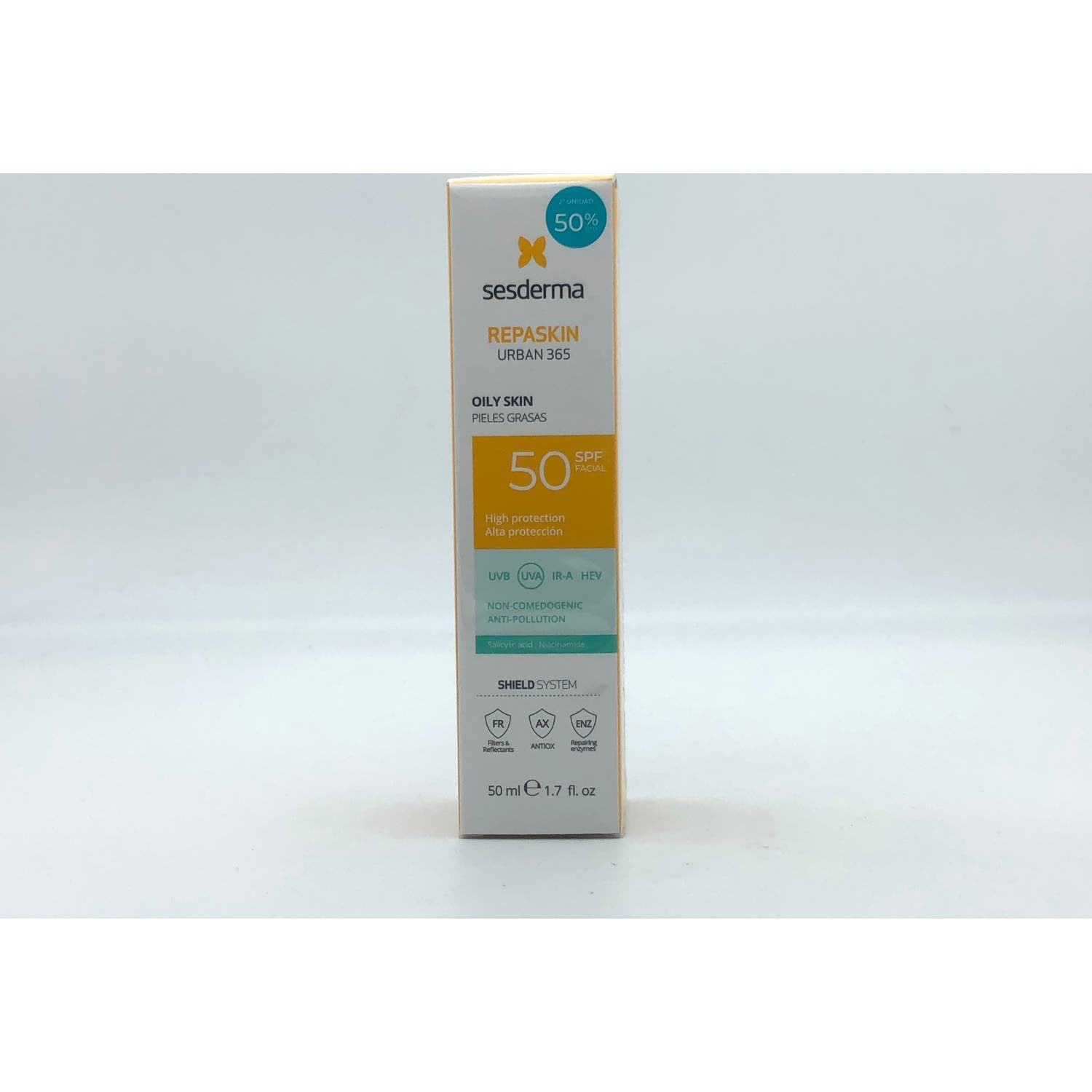 Sesderma Repaskin Urban 365 Pieles Grasas SPF50 50ml