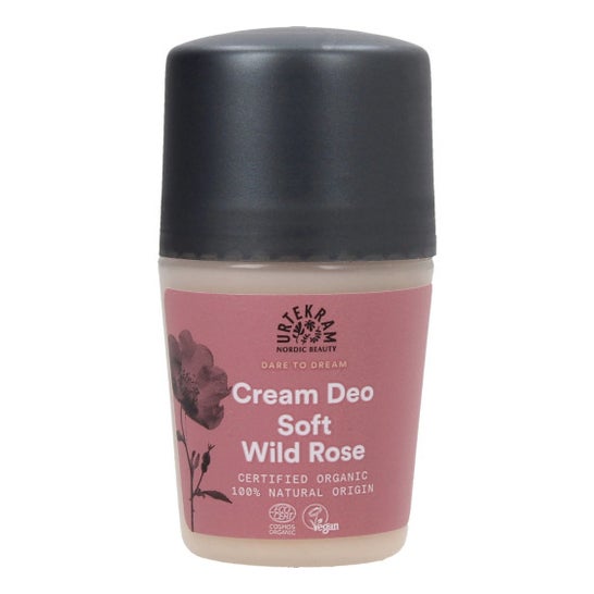 Urtekram Soft Wild Rose Deo Roll On 50 ml