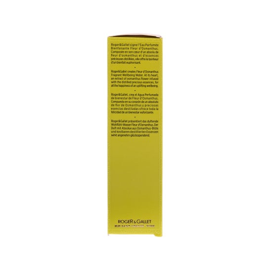 Roger&Gallet Fleur d'Osmanthus agua fresca perfumada 30ml
