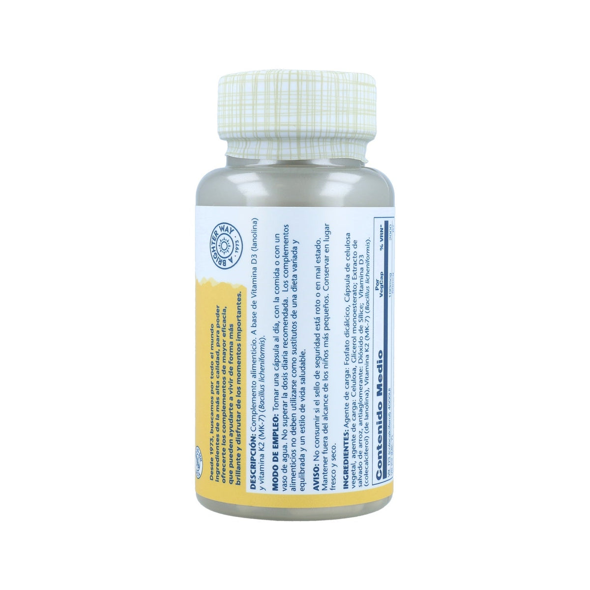 Solaray Vitamin D3+K2 60caps