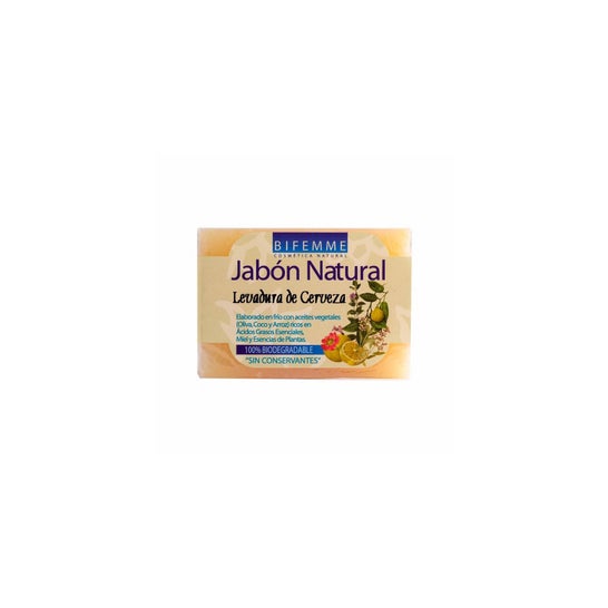 Bifemme Jabón Natural de Levadura de Cerveza 100 g