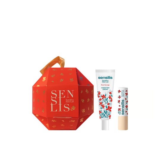 Sensilis Pack XMAS Crema manos 30 ml + labial Hydraction 4 g