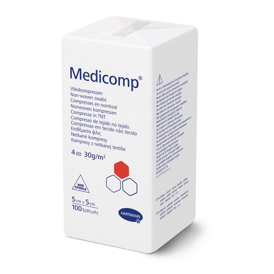 Medicomp Gasa No Esteril 5x5cm 40 Sobres
