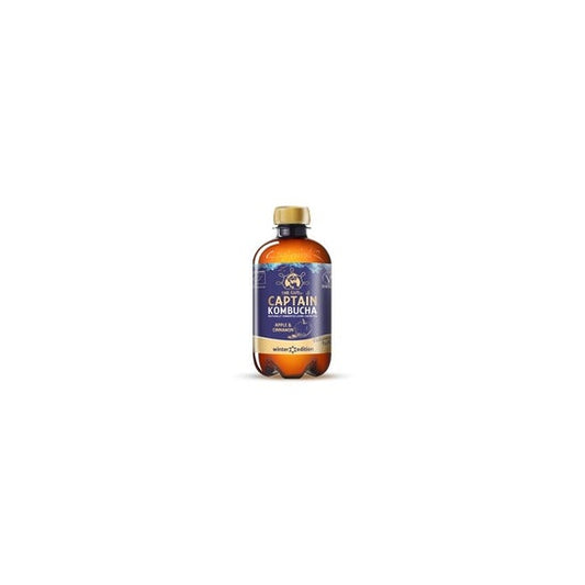 Captain Kombucha Manzana Canela Bio 400 ml